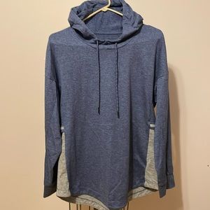 Women’s Sweatshirt Blue / Gray Tangerine Sz XL